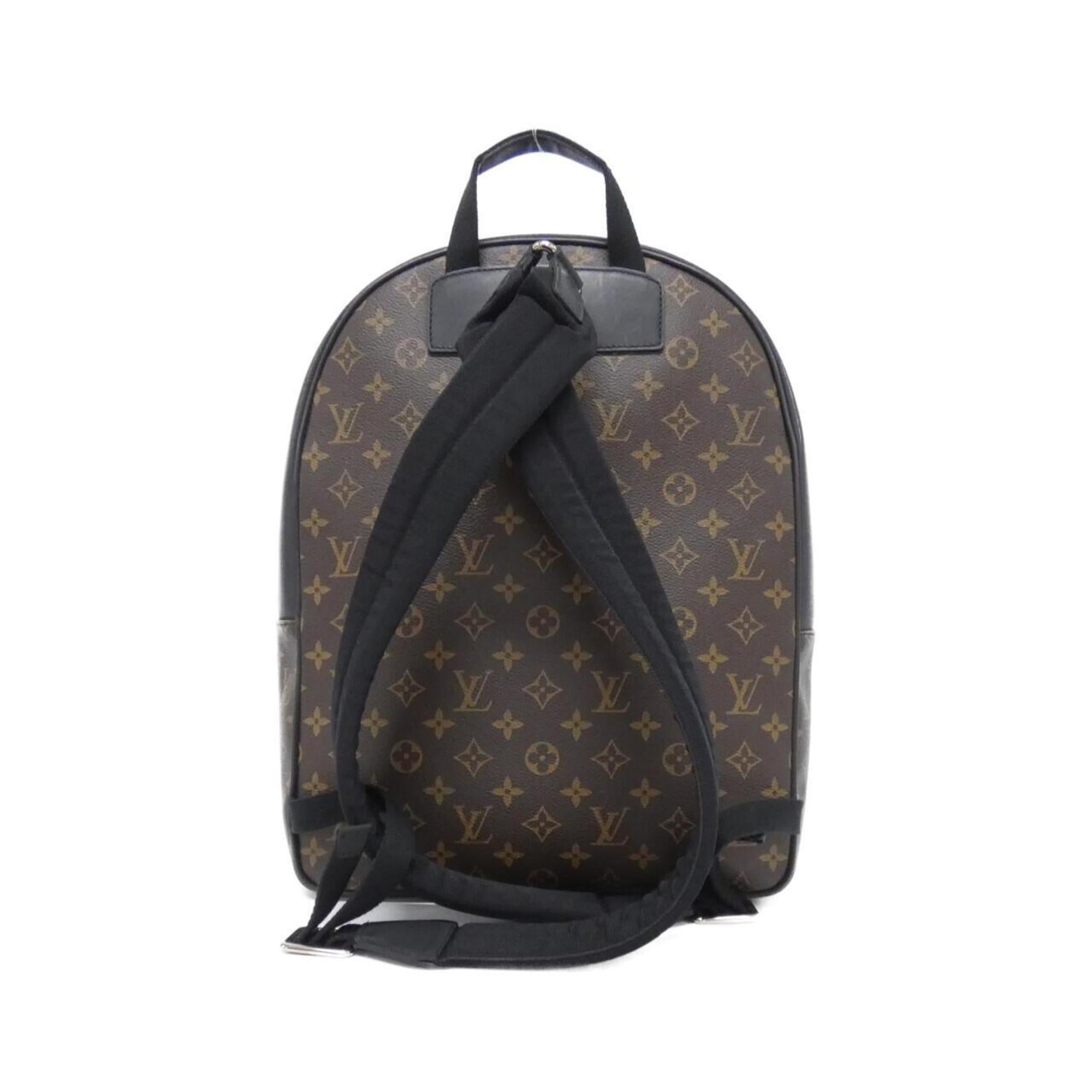 Louis Vuitton Brown Coated Canvas Backpack (Pre-Owned)