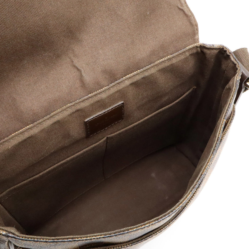 Louis Vuitton Brown Damier Canvas Pvc Shoulder Bag (Pre-Owned)