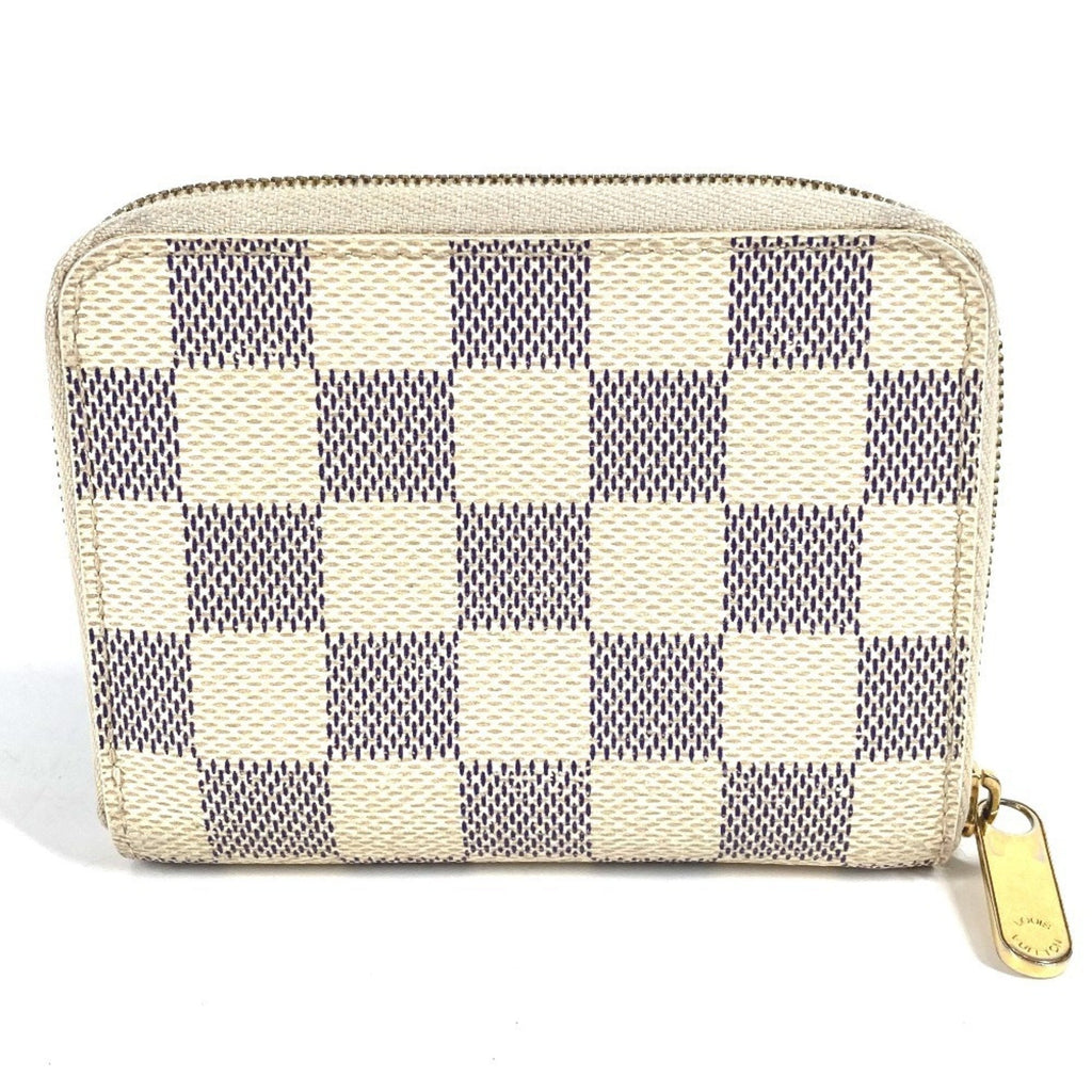 Louis Vuitton Damier Azur Damier Azur White Damier Azur Coin Purse/Coin Case (Pre-Owned)