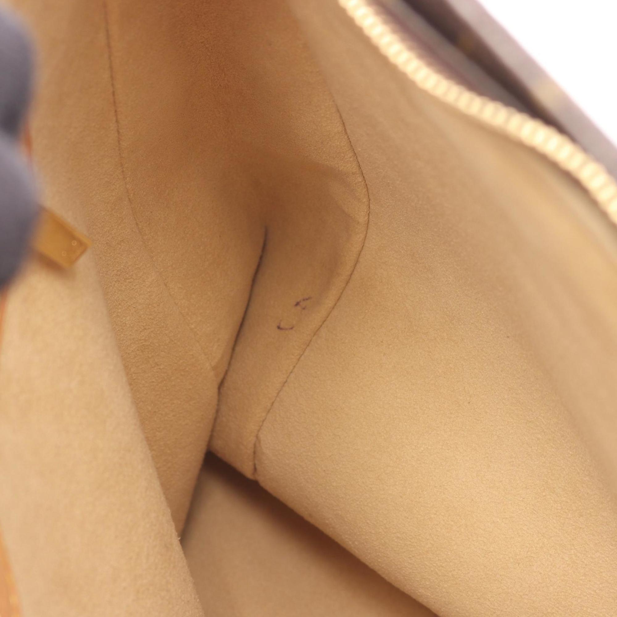 Louis Vuitton Brown Pvc Leather Shoulder Bag (Pre-Owned)