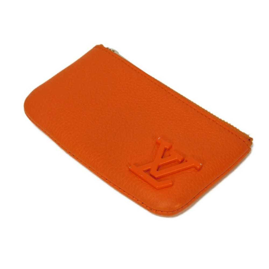 Louis Vuitton Orange Coin Purse/Coin Case (Pre-Owned)