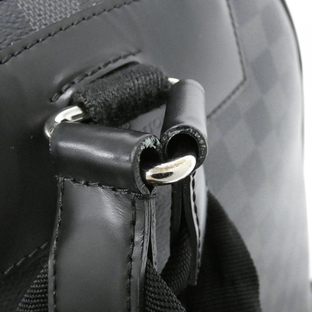 Louis Vuitton Graphite Coated Canvas Backpack (Pre-Owned)