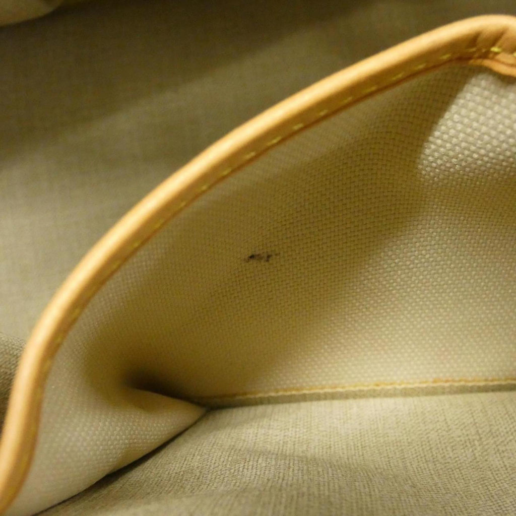 Louis Vuitton Marron Coated Canvas Handbag (Pre-Owned)