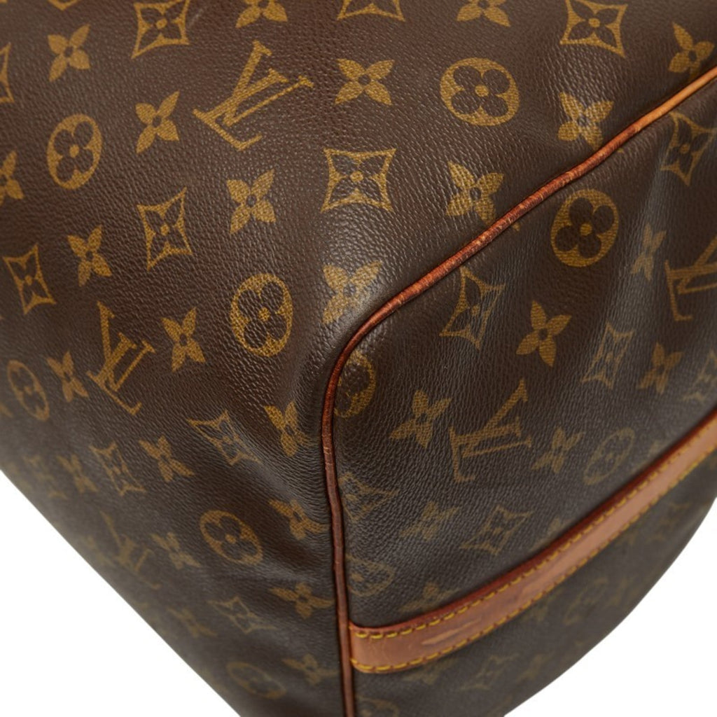 Louis Vuitton Brown Pvc Leather Boston Bag Shoulder Bag (Pre-Owned)