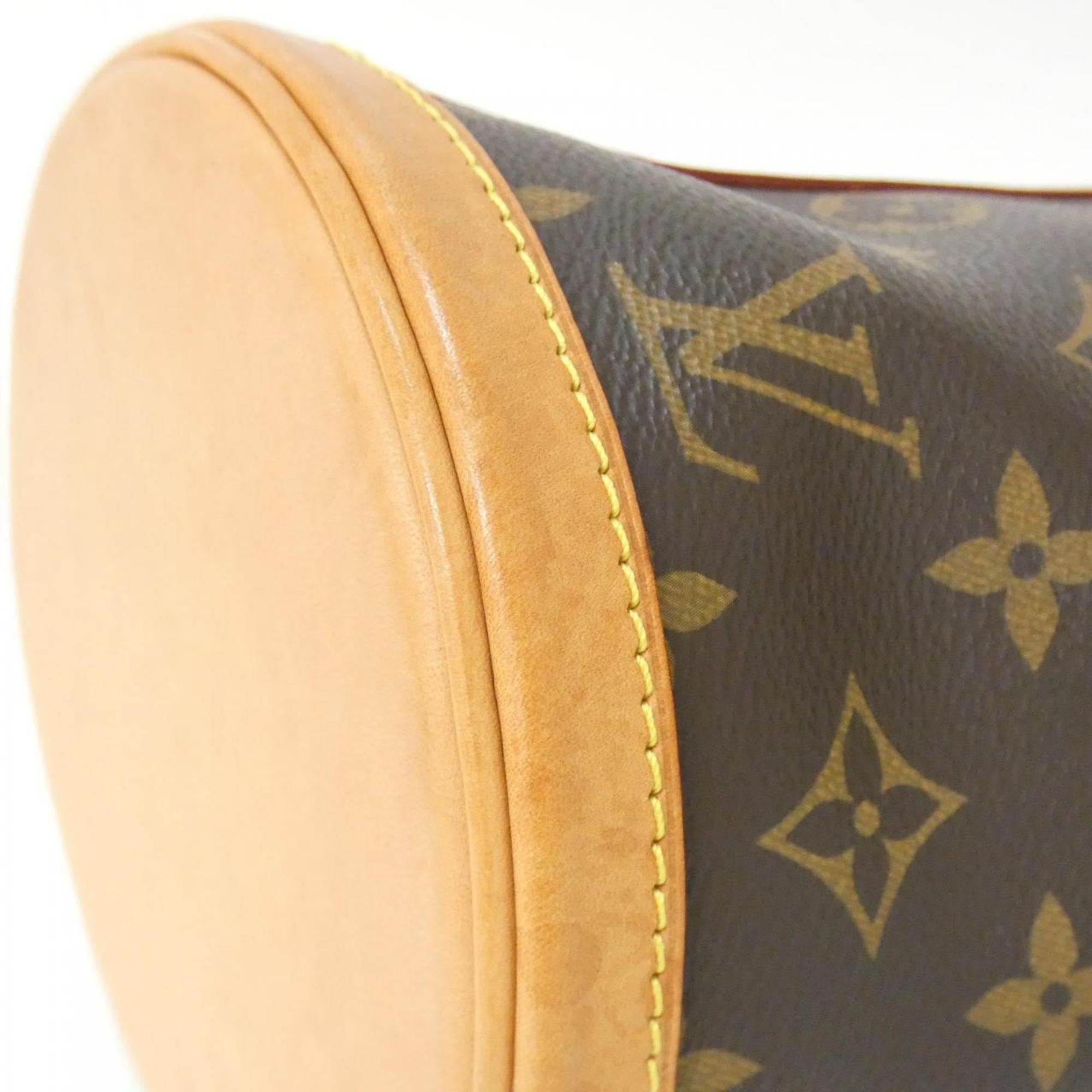 Louis Vuitton Marron Coated Canvas Handbag (Pre-Owned)