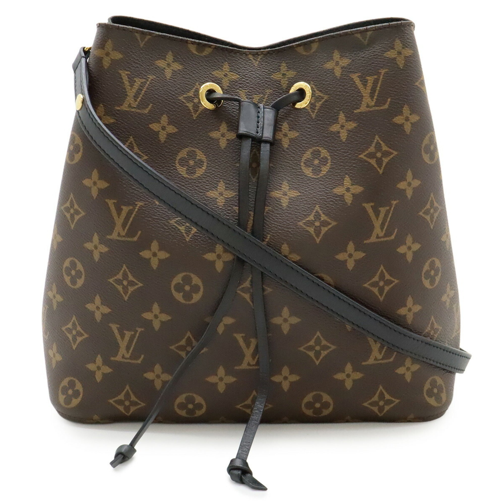 Louis Vuitton Brown Canvas Shoulder Bag (Pre-Owned)