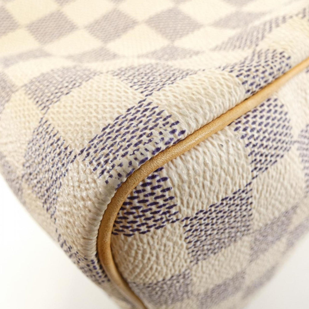 Louis Vuitton Azur Damier Azur Damier Azur Boston Bag Handbag (Pre-Owned)