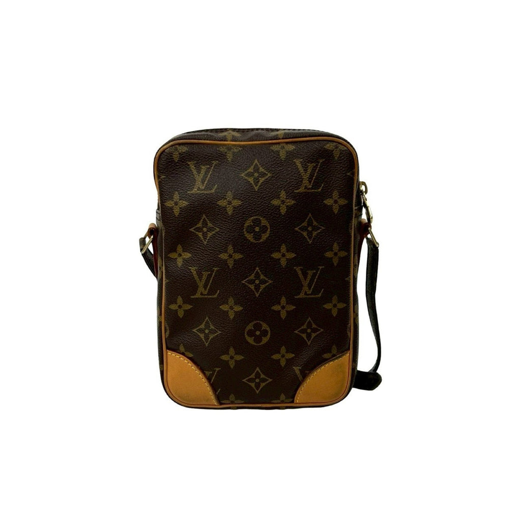 Louis Vuitton Brown Leather Pvc Pochette Shoulder Bag (Pre-Owned)