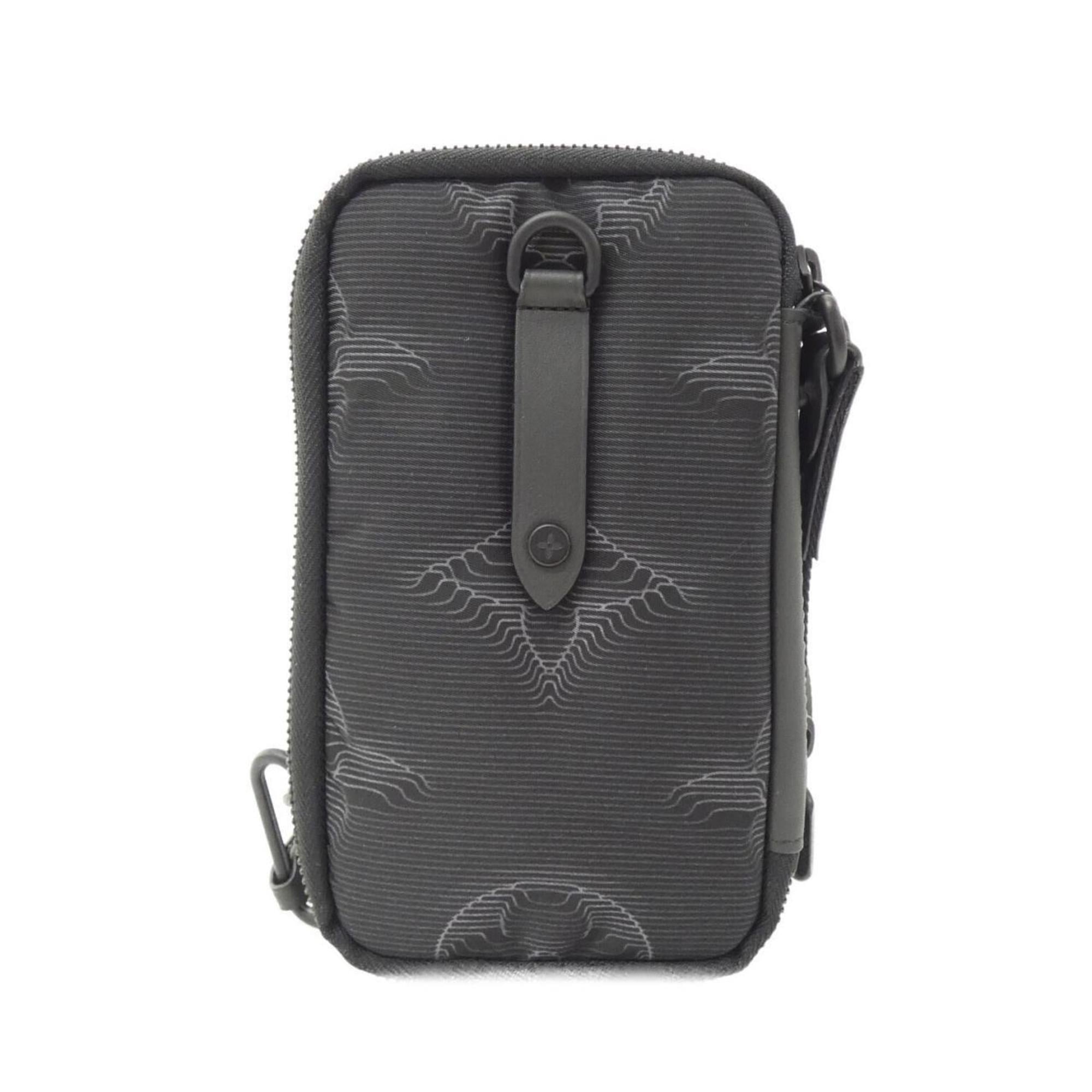 Louis Vuitton Black Nylon Pouch Shoulder Bag (Pre-Owned)