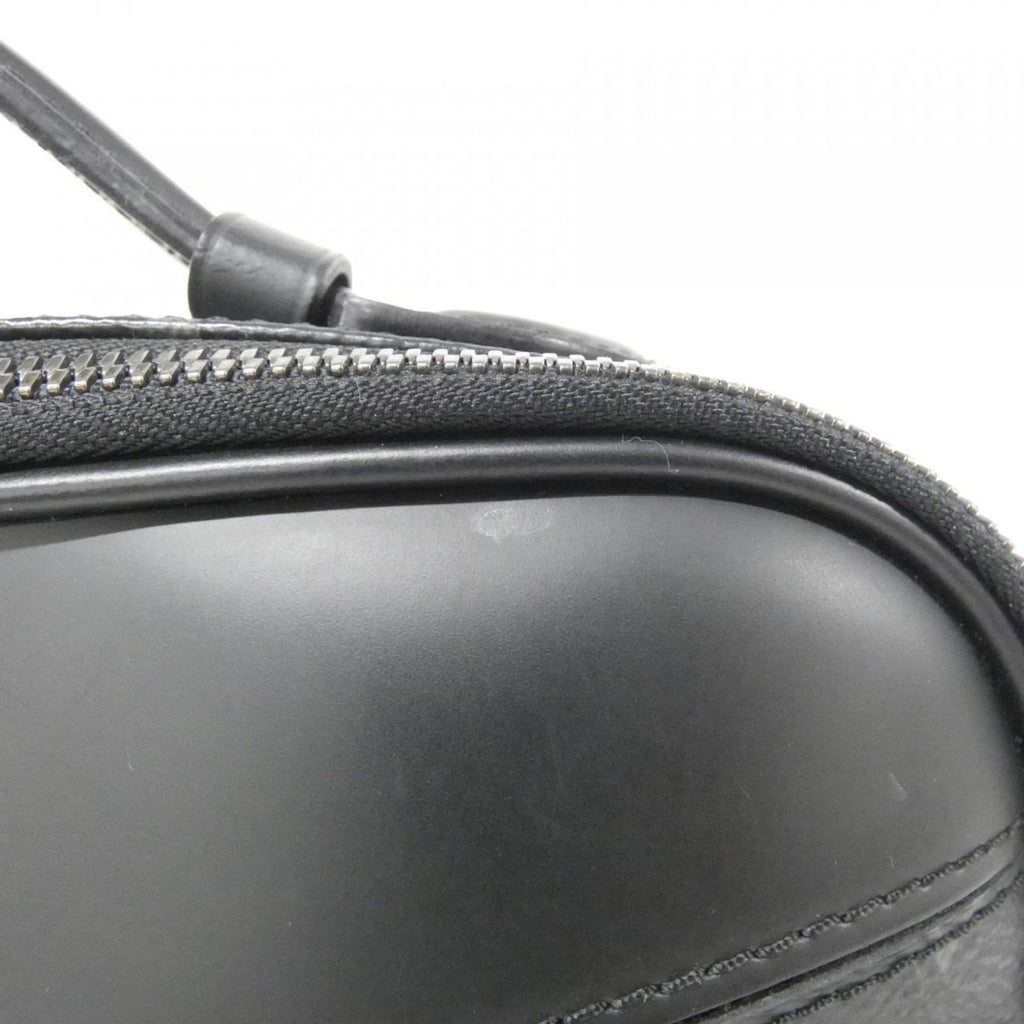Louis Vuitton Black Coated Canvas Shoulder Bag (Pre-Owned)