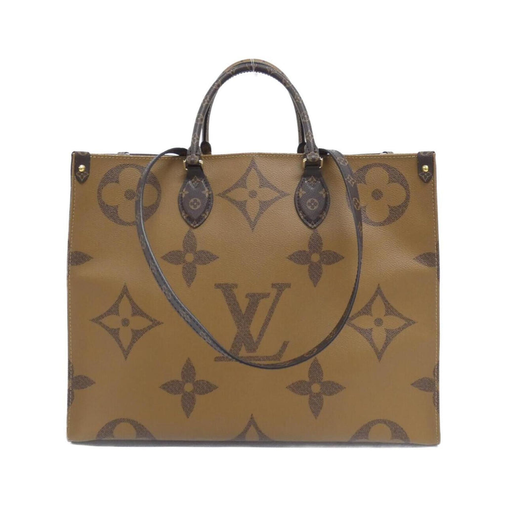 Louis Vuitton Marron Coated Canvas Handbag (Pre-Owned)
