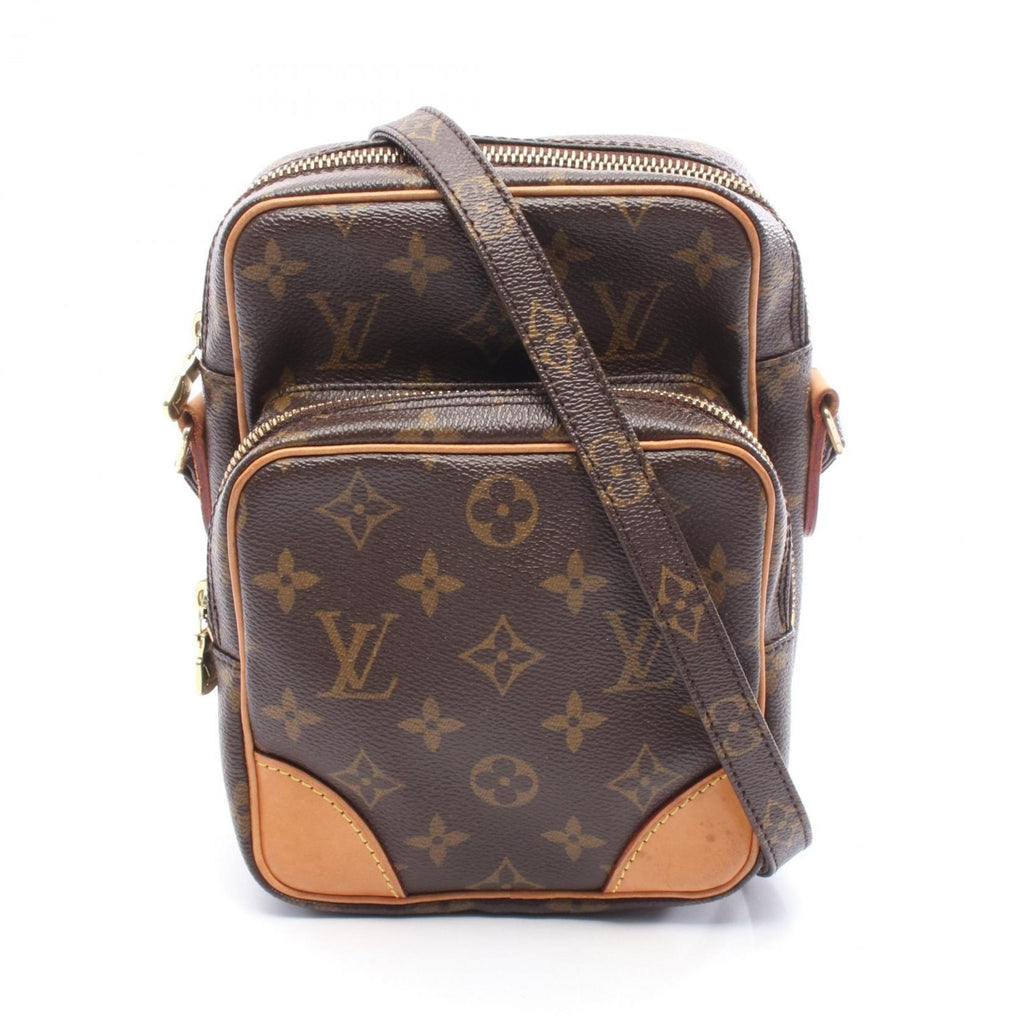 Louis Vuitton Brown Monogram Coated Canvas Shoulder Bag (Pre-Owned)