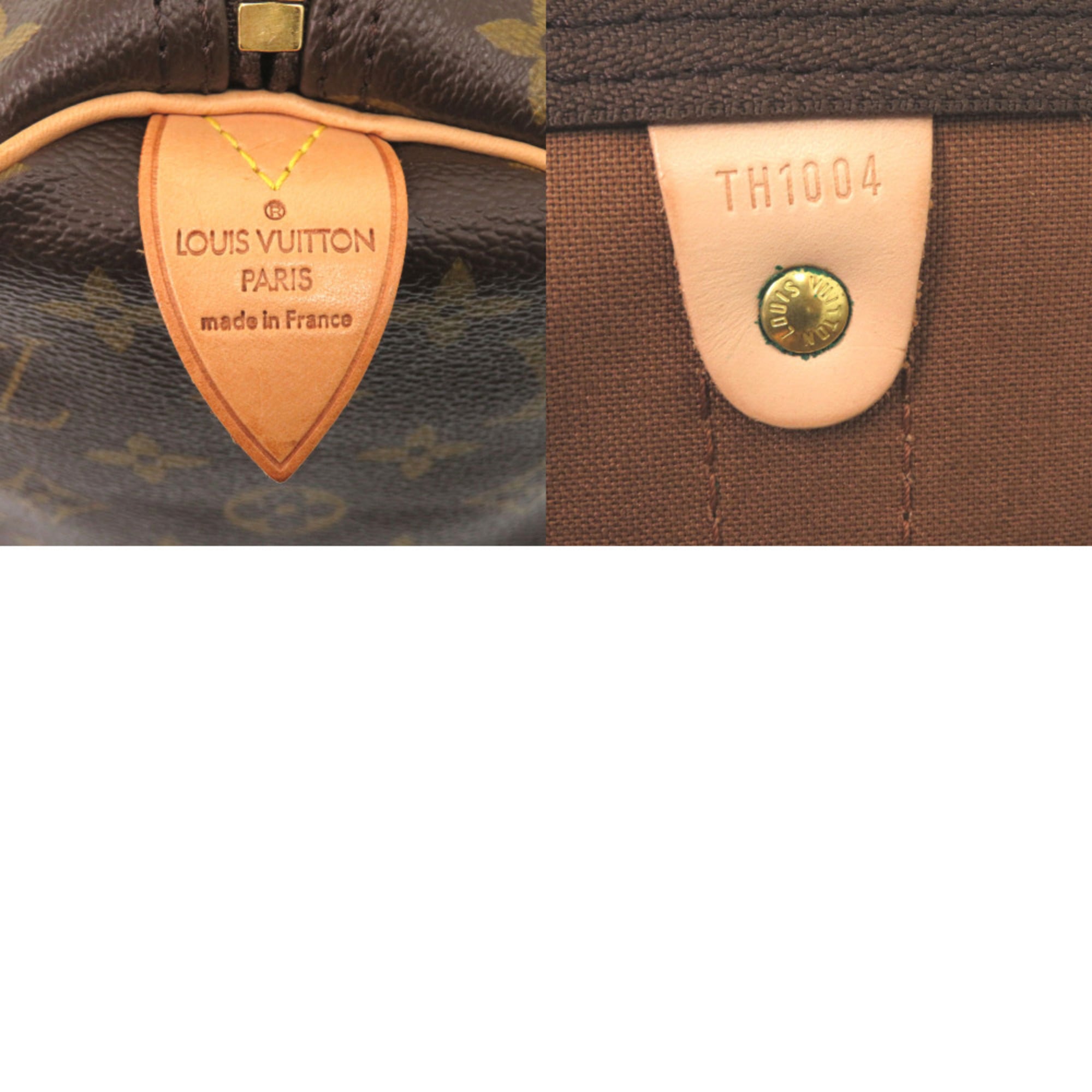Louis Vuitton Brown Monogram Canvas Boston Bag (Pre-Owned)