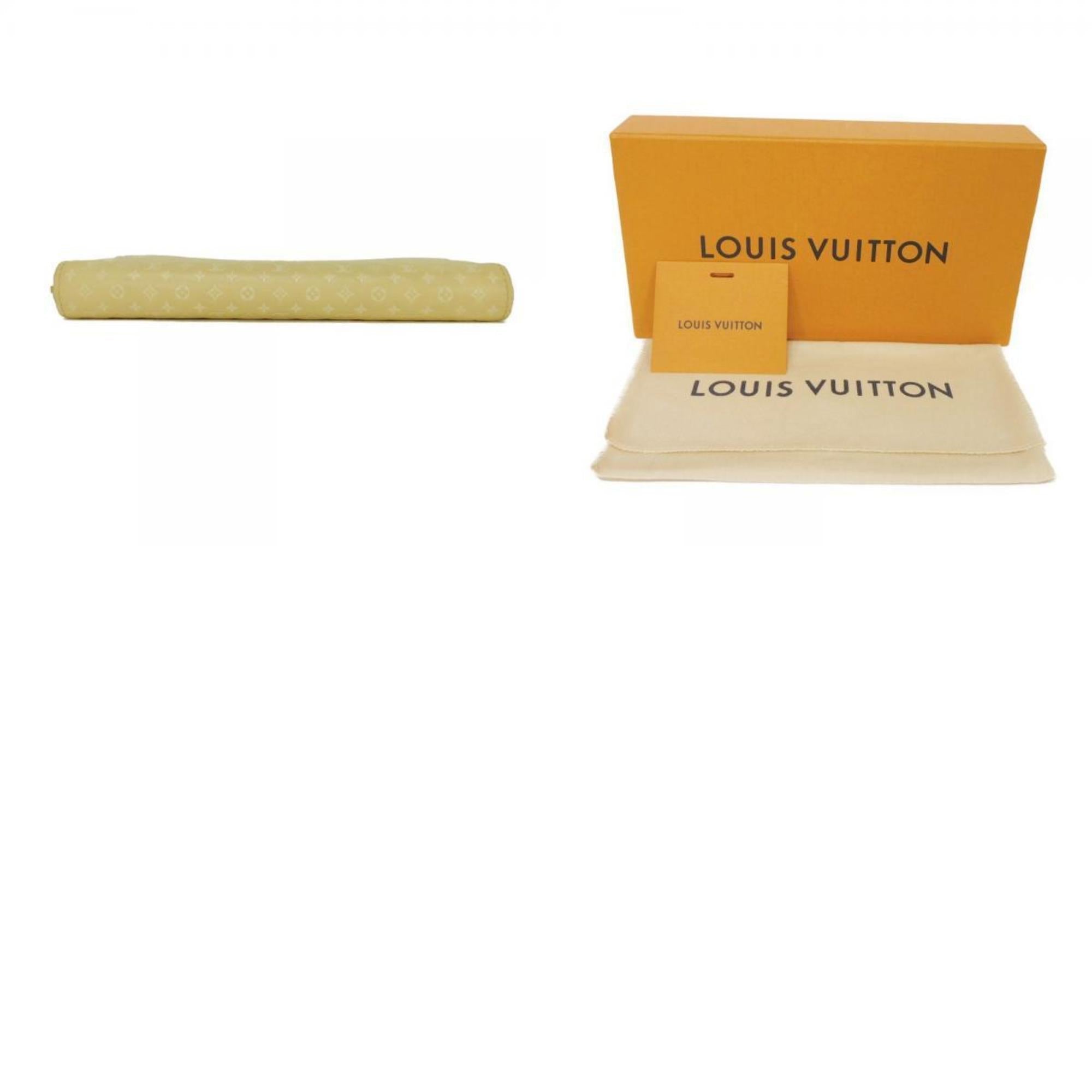 Louis Vuitton Monogram Jaune Yellow Leather Coin Purse/Coin Case (Pre-Owned)