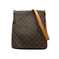 Louis Vuitton Brown Pvc Leather Shoulder Bag (Pre-Owned)