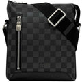 Louis Vuitton Black Damier Infini Leather Shoulder Bag (Pre-Owned)