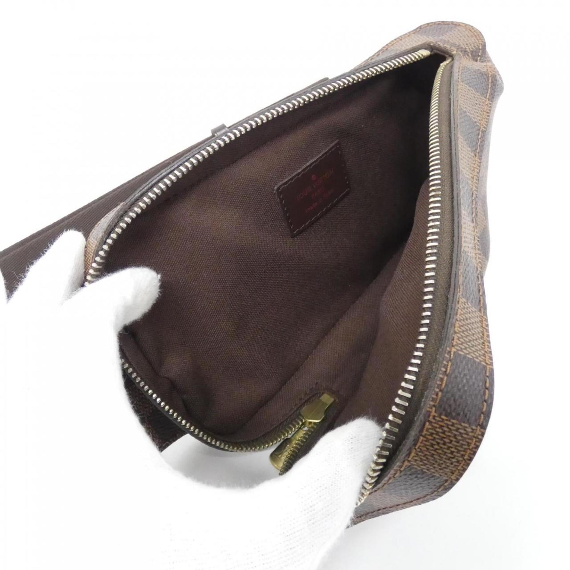 Louis Vuitton Damier Ebene Coated Canvas Shoulder Bag (Pre-Owned)