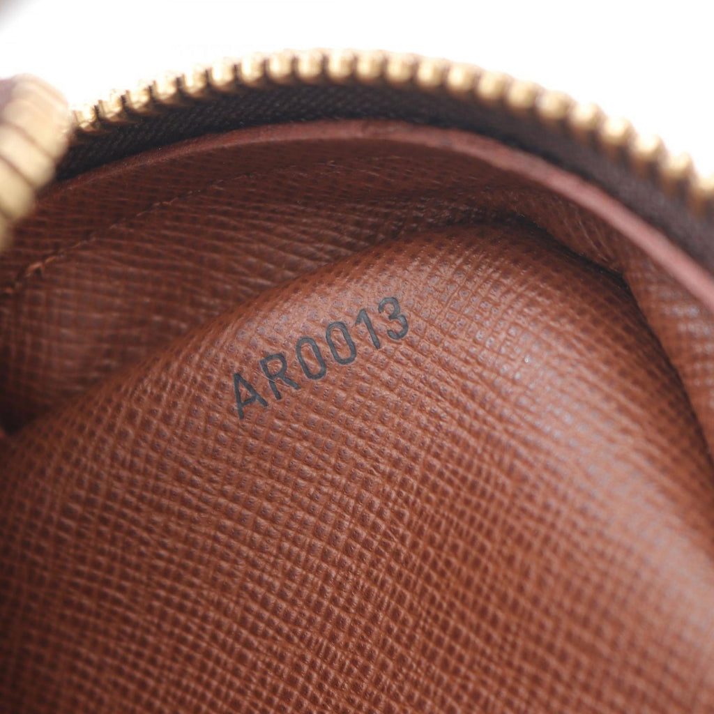 Louis Vuitton Brown Pvc Coated Canvas Leather Shoulder Bag (Pre-Owned)