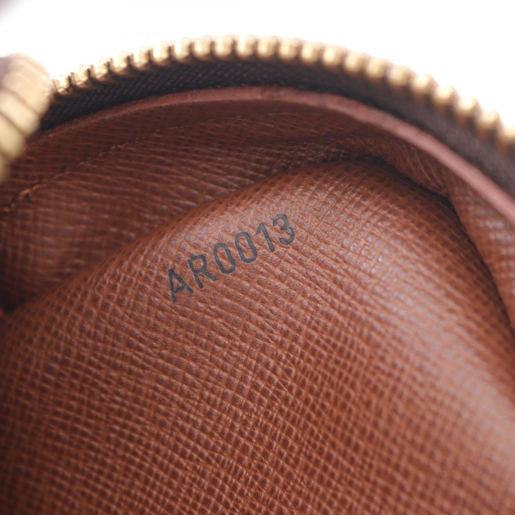 Louis Vuitton Brown Pvc Coated Canvas Leather Shoulder Bag (Pre-Owned)