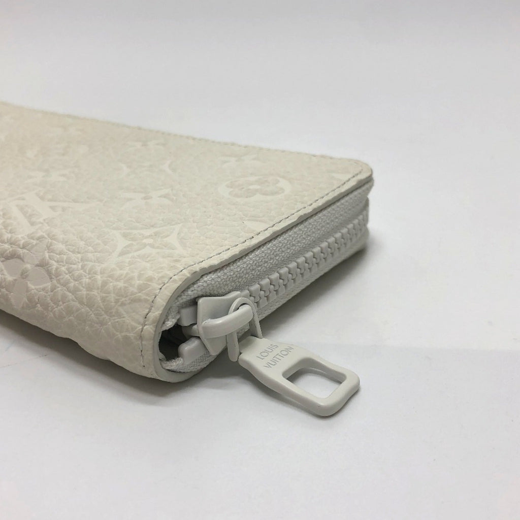 Louis Vuitton Monogram White Long Wallet (Bi-Fold) (Pre-Owned)
