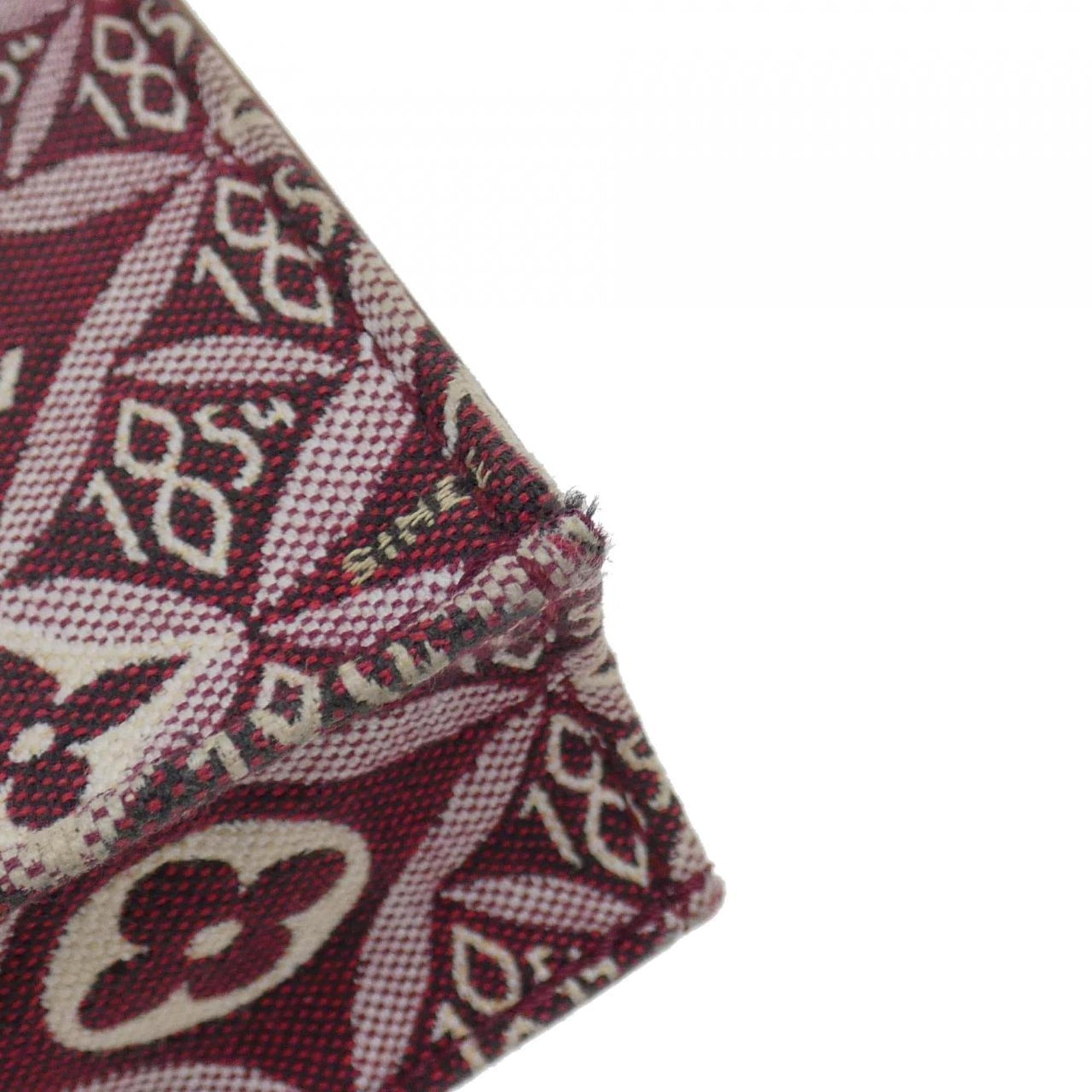 Louis Vuitton Bordeaux Jacquard Handbag (Pre-Owned)