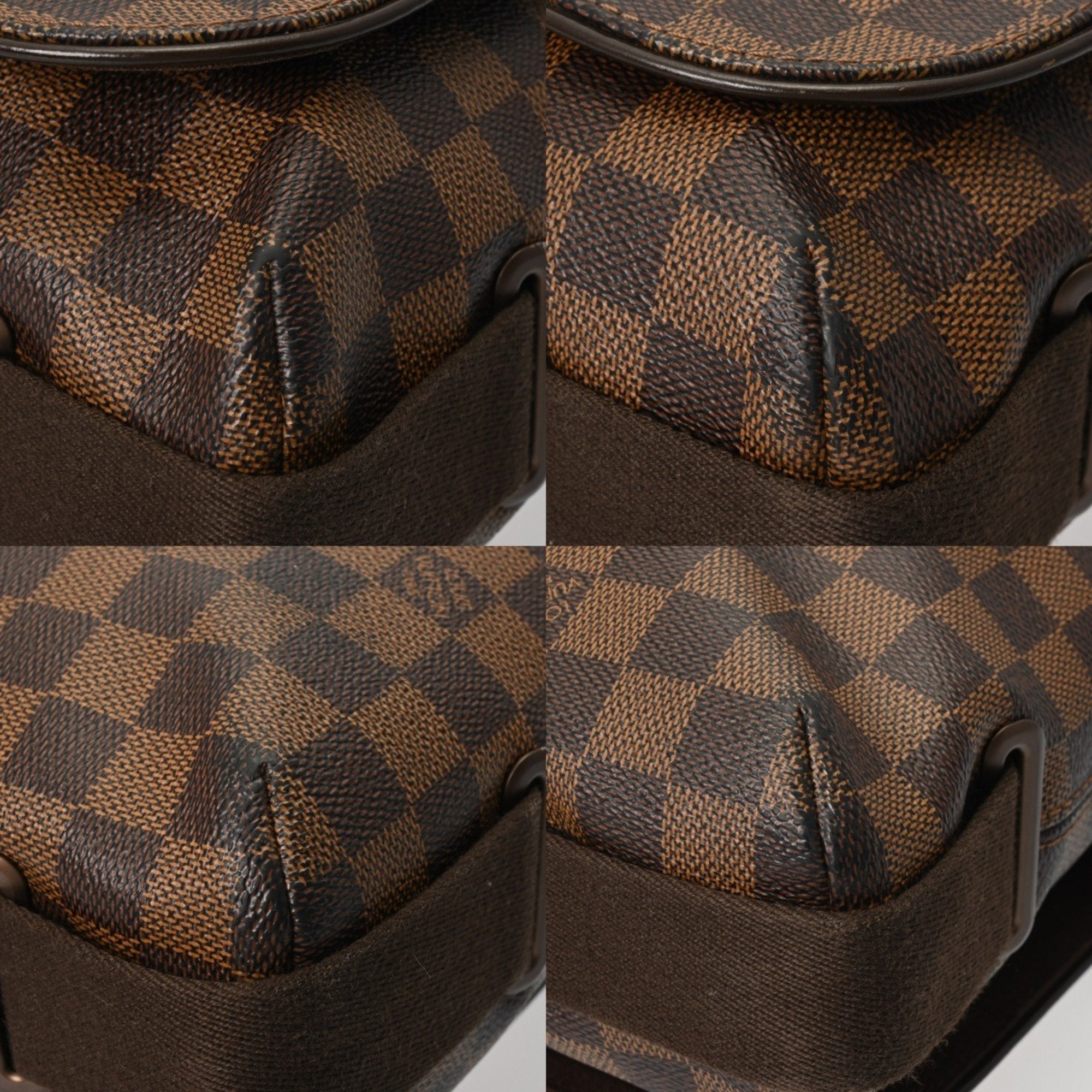 Louis Vuitton Brown Damier Canvas Shoulder Bag (Pre-Owned)