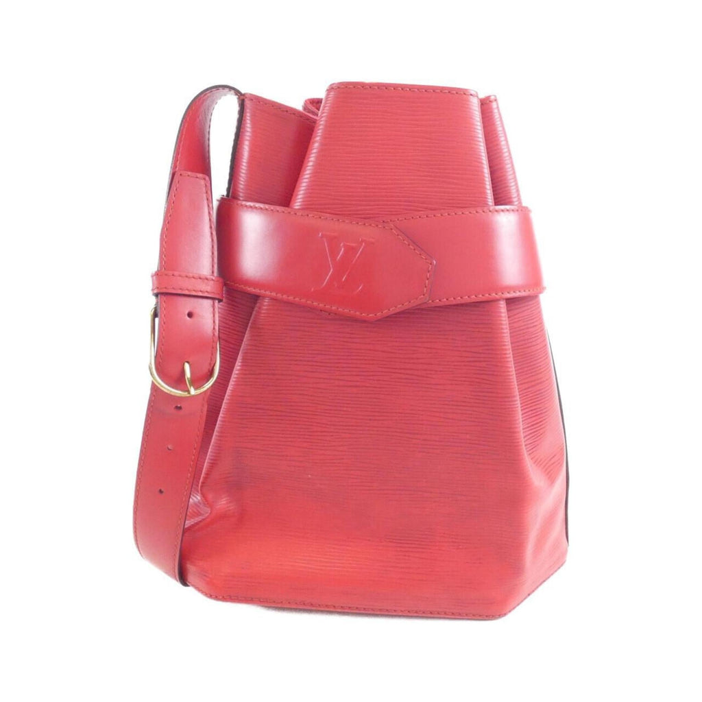 Louis Vuitton Epi Red Color Leather Shoulder Bag (Pre-Owned)