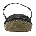 Louis Vuitton Black Khaki Noir Leather Handbag Shoulder Bag (Pre-Owned)