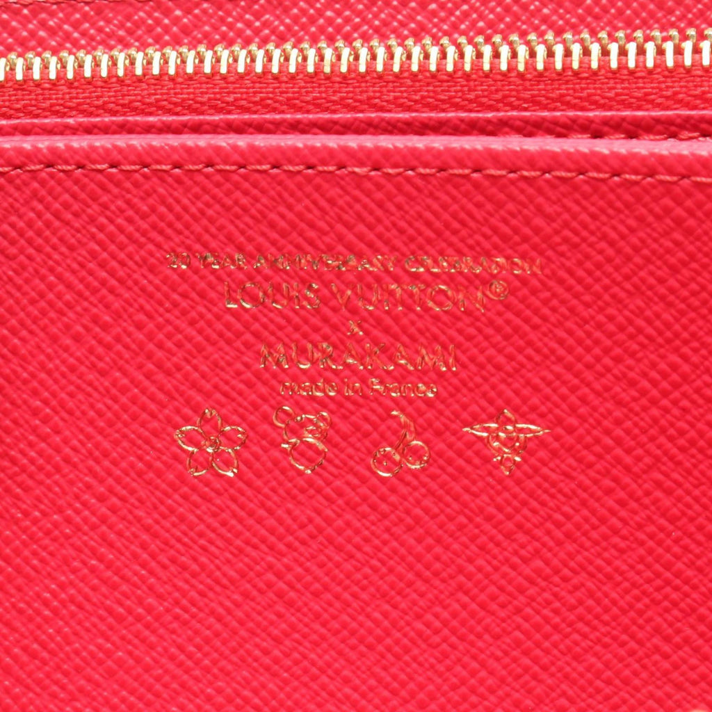 Louis Vuitton Monogram Cherry White Pvc Long Wallet (Bi-Fold) (Pre-Owned)
