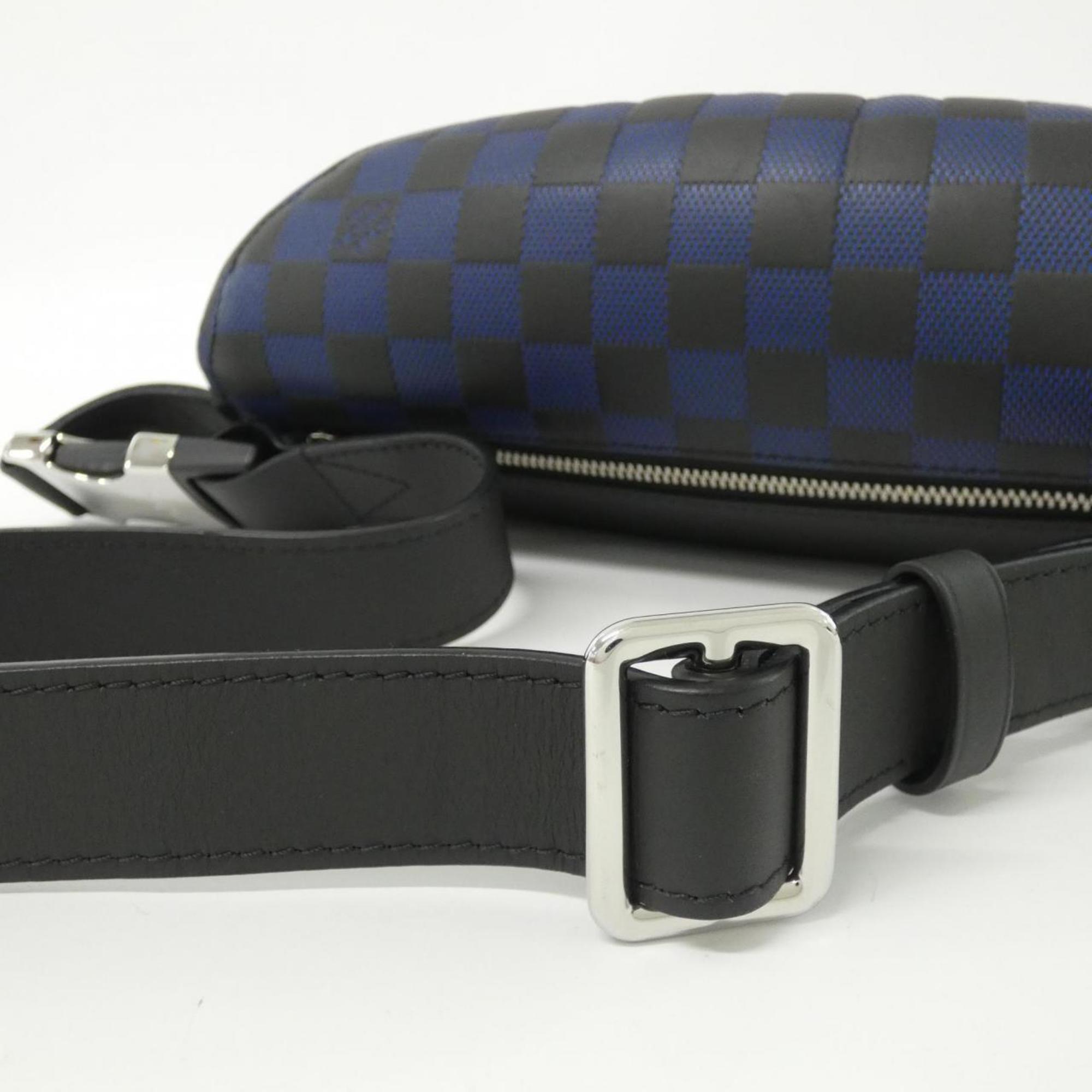 Louis Vuitton Marine Leather Handbag (Pre-Owned)