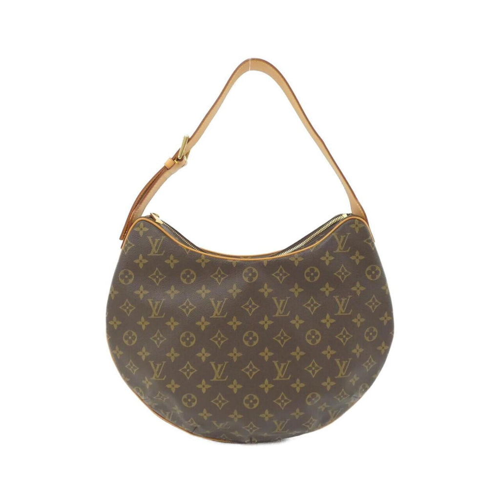 Louis Vuitton Marron Coated Canvas Shoulder Bag (Pre-Owned)