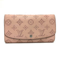 Louis Vuitton Magnolia Pink Mahina Leather Long Wallet (Bi-Fold) (Pre-Owned)