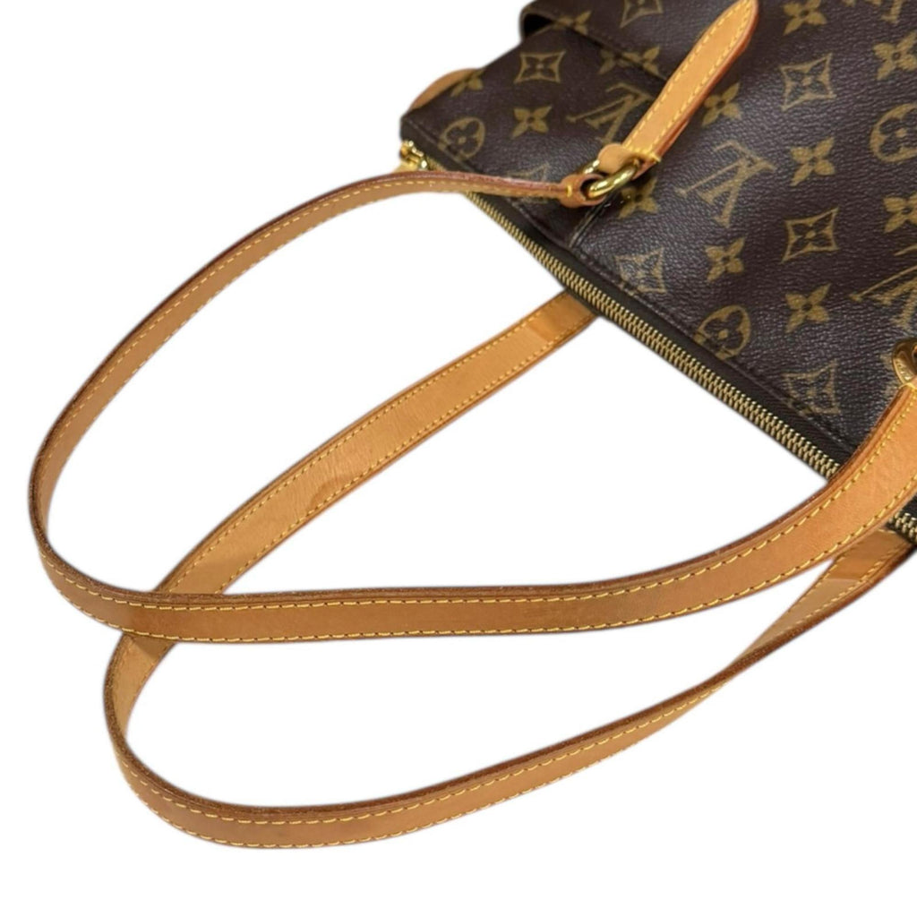 Louis Vuitton Brown Monogram Canvas Tote Bag (Pre-Owned)