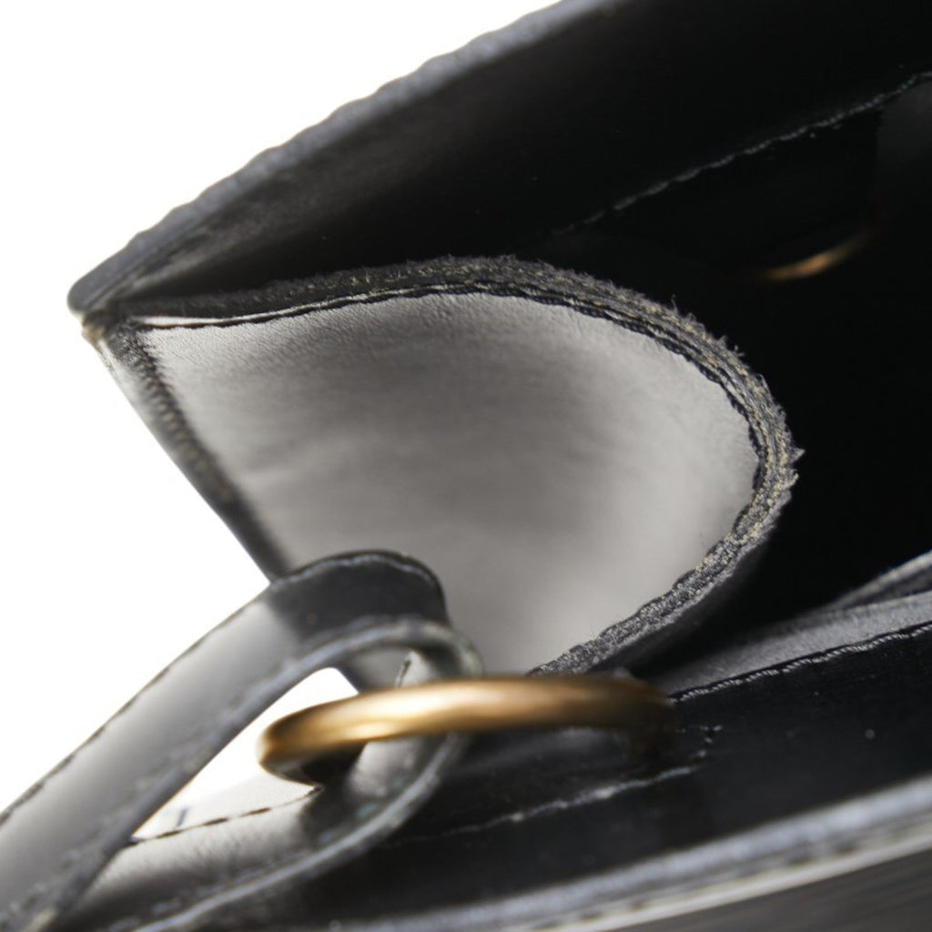 Louis Vuitton Epi Black Noir Leather Shoulder Bag (Pre-Owned)