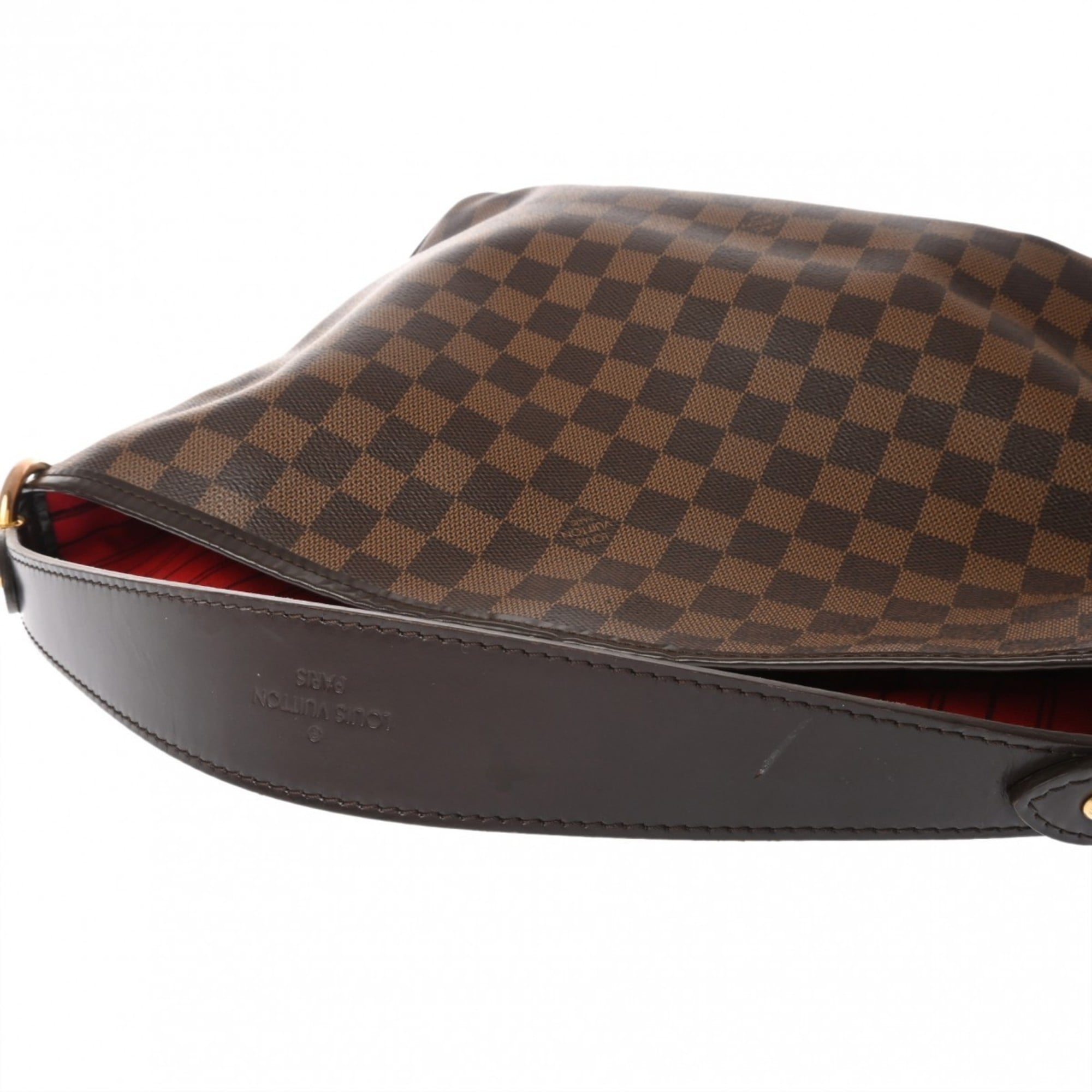 Louis Vuitton Brown Damier Canvas Shoulder Bag (Pre-Owned)