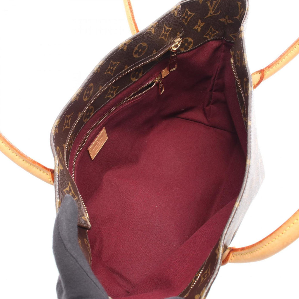 Louis Vuitton Brown Monogram Monogram Leather Tote Bag (Pre-Owned)