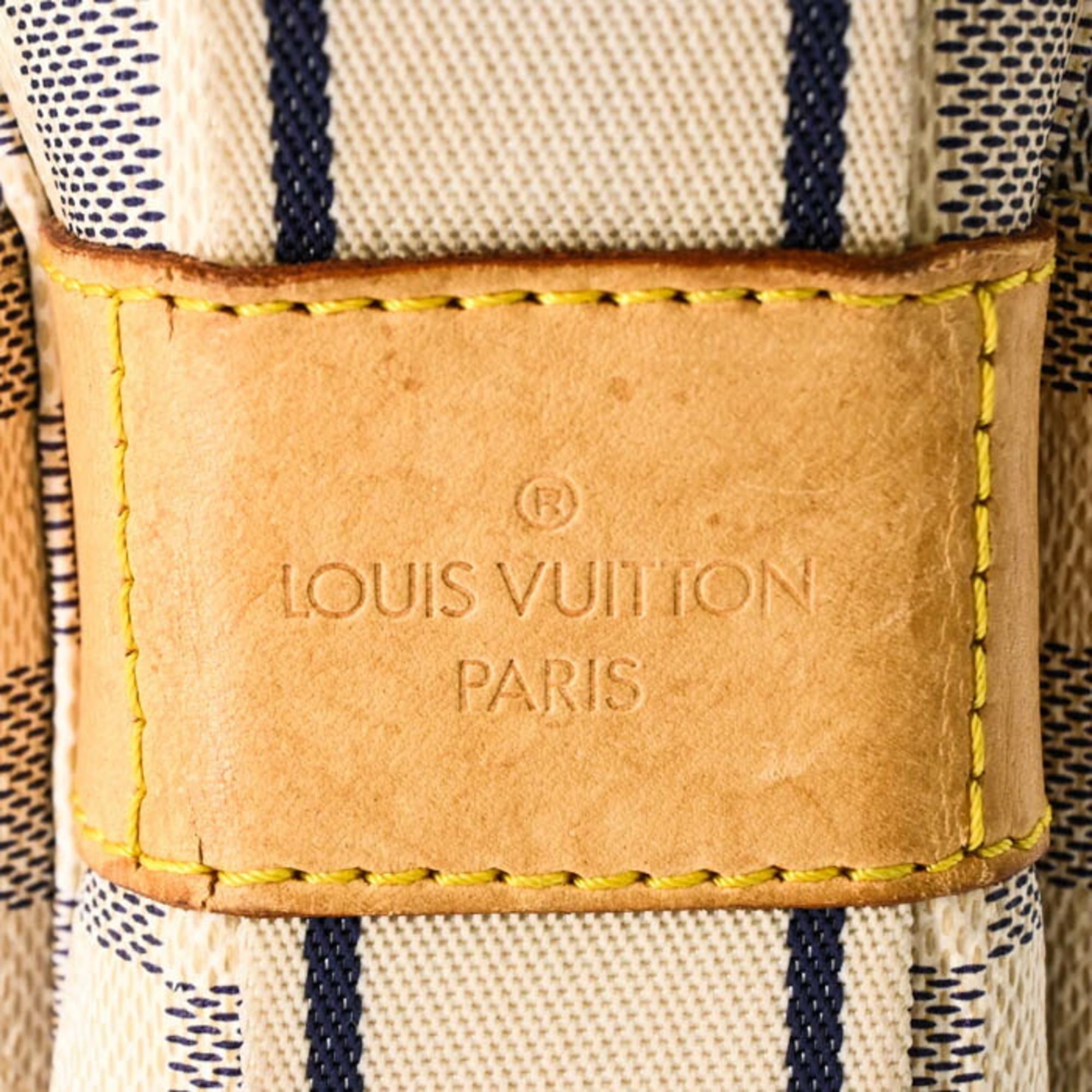 Louis Vuitton Damier Azur Off-White Damier Azur Shoulder Bag (Pre-Owned)