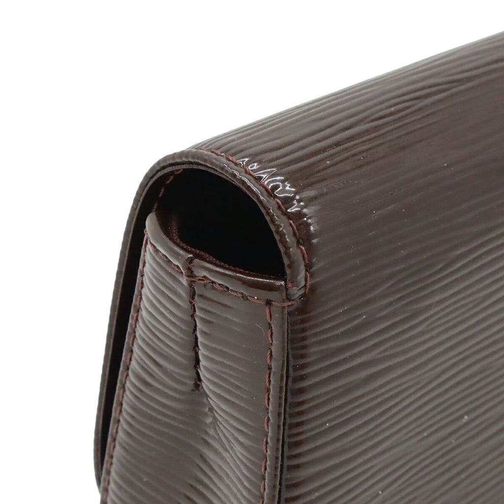 Louis Vuitton Brown Epi Leather Clutch Bag Pochette (Pre-Owned)