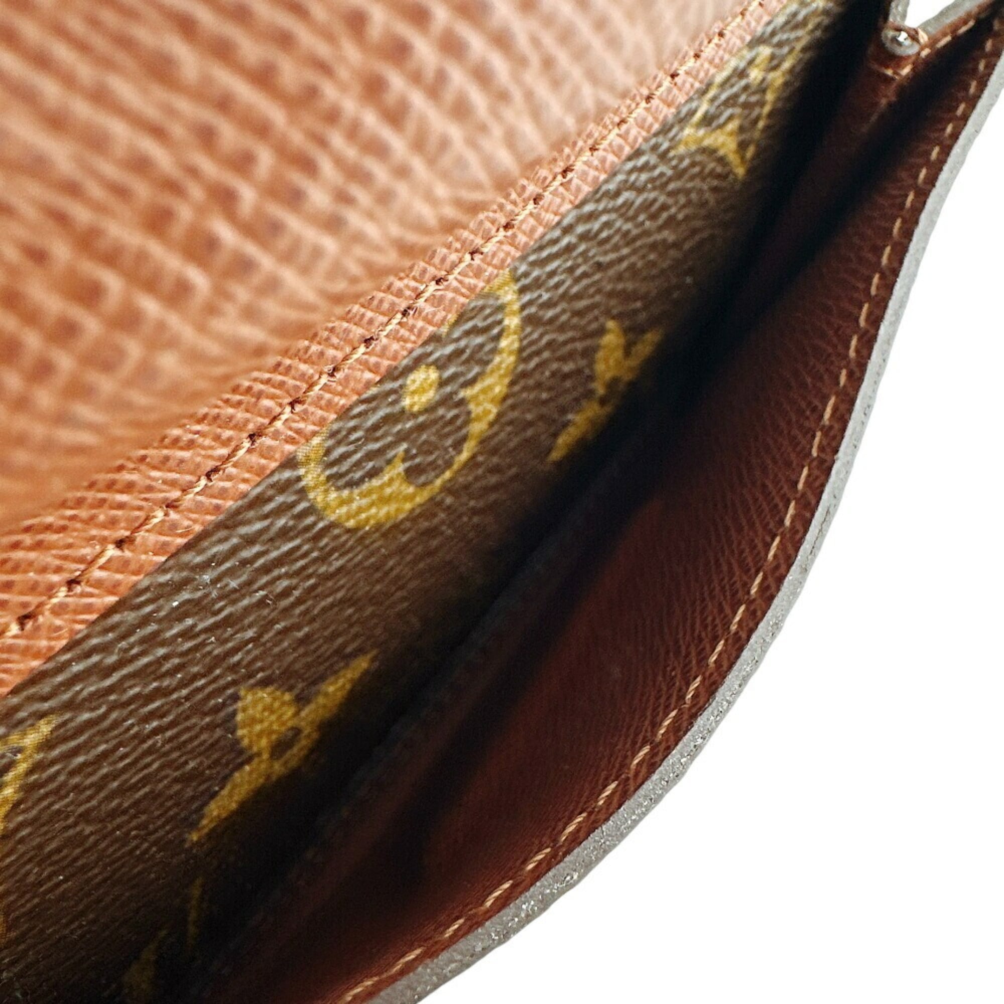 Louis Vuitton Brown Leather Coin Purse/Coin Case (Pre-Owned)