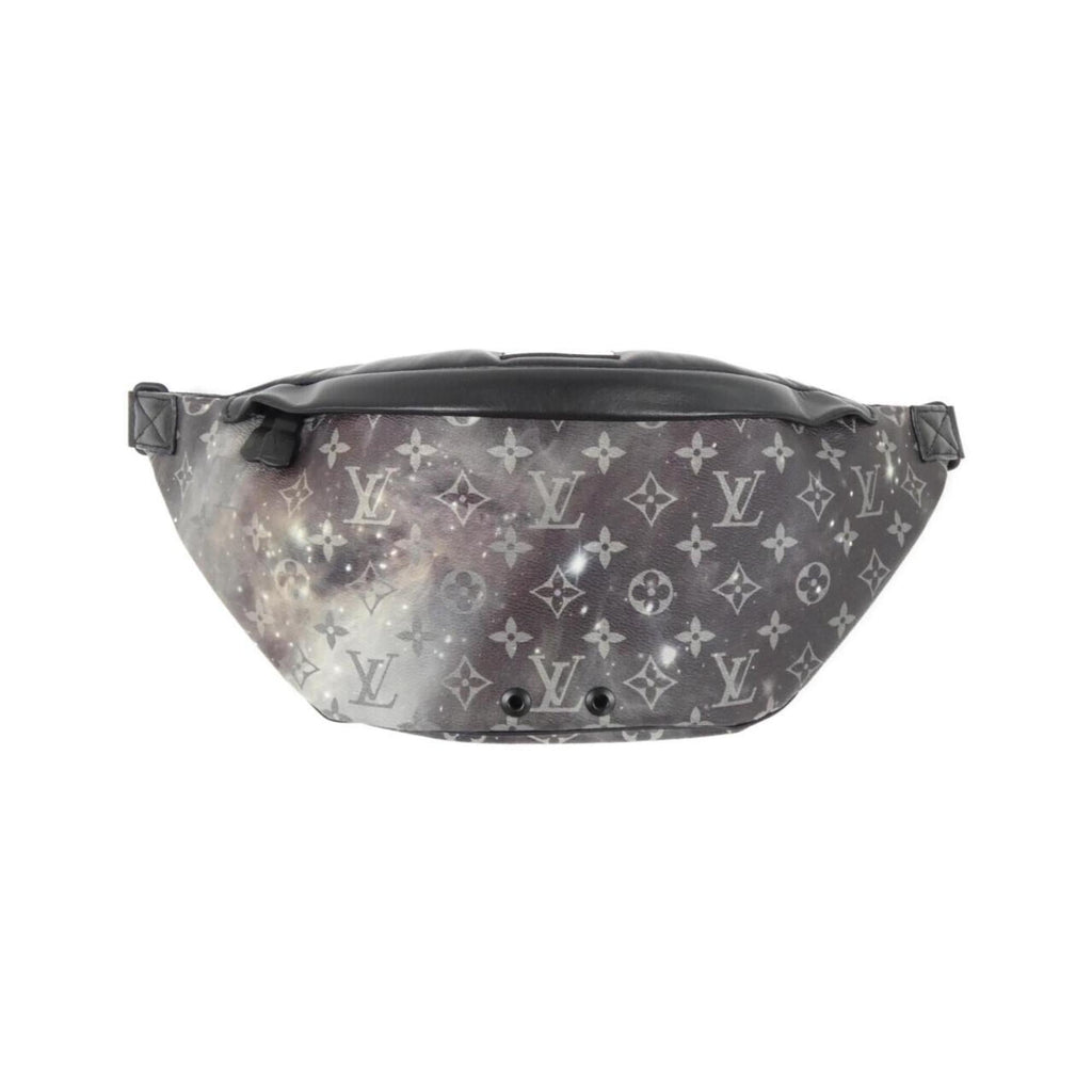 Louis Vuitton Black Silver Coated Canvas Shoulder Bag (Pre-Owned)