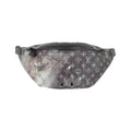 Louis Vuitton Black Silver Coated Canvas Shoulder Bag (Pre-Owned)