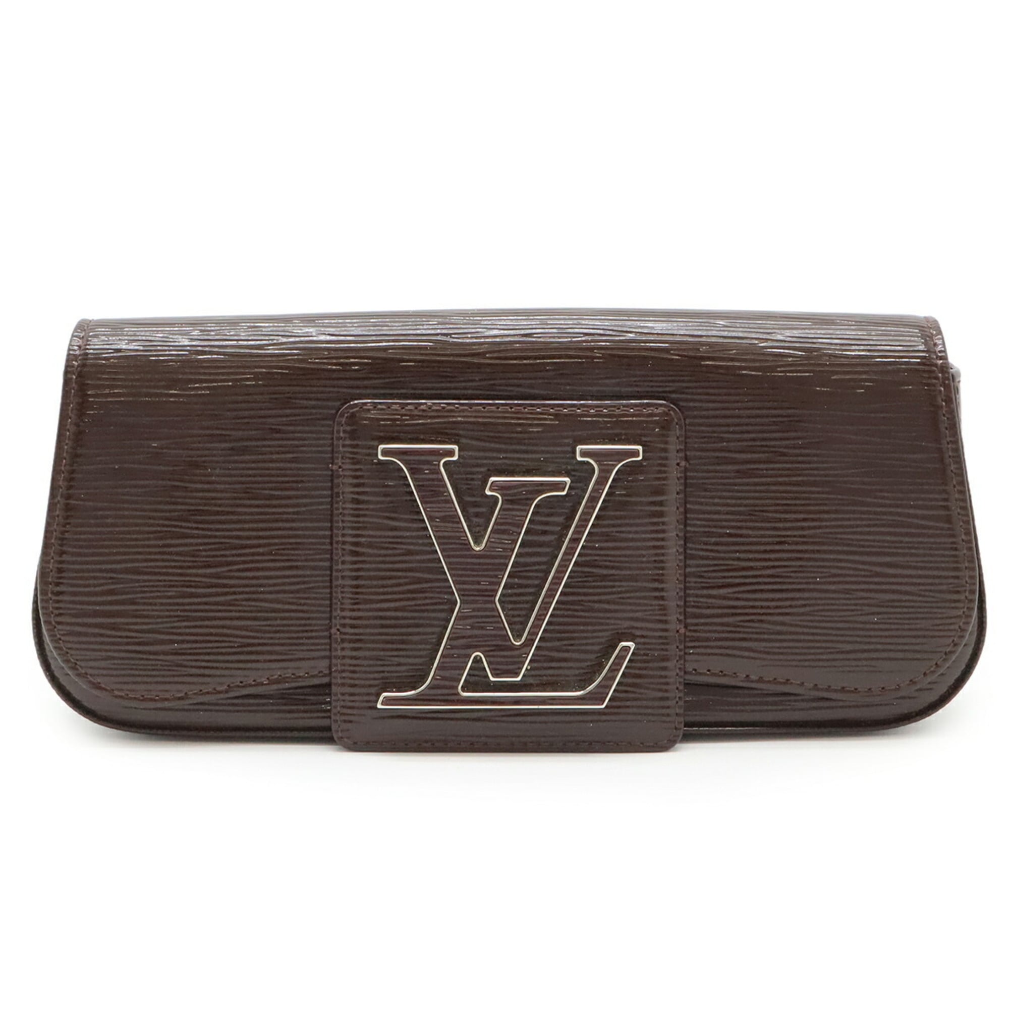 Louis Vuitton Brown Epi Leather Clutch Bag Pochette (Pre-Owned)