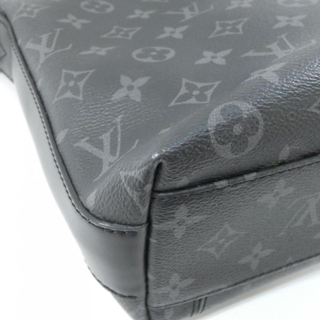 Louis Vuitton Black Coated Canvas Shoulder Bag (Pre-Owned)