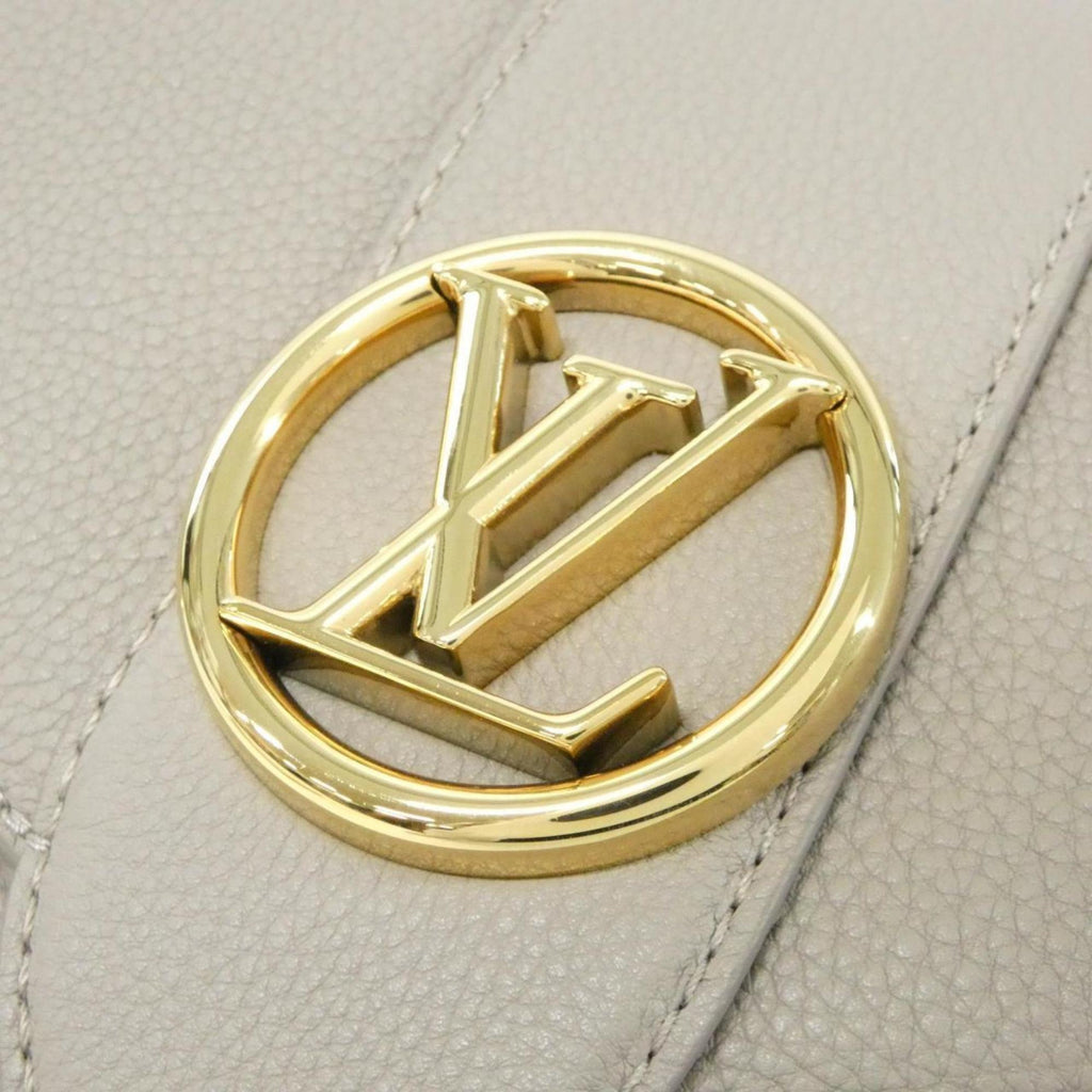 Louis Vuitton Gris Leather Shoulder Bag (Pre-Owned)