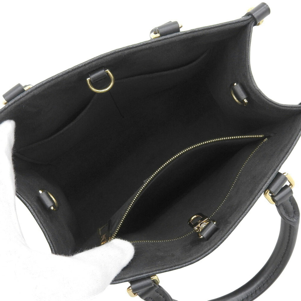 Louis Vuitton Black Monogram Noir Monogram Empreinte Handbag Shoulder Bag (Pre-Owned)