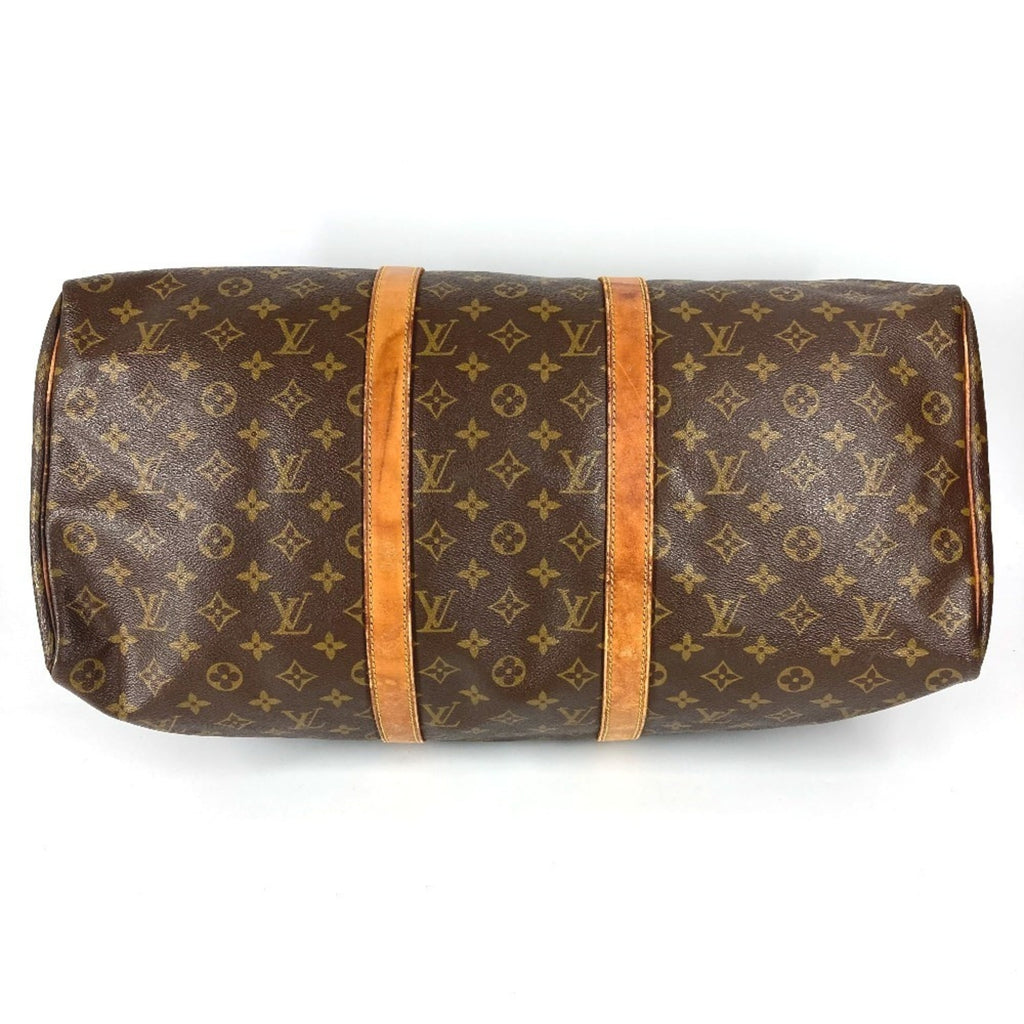 Louis Vuitton Brown Monogram Monogram Boston Bag Handbag (Pre-Owned)