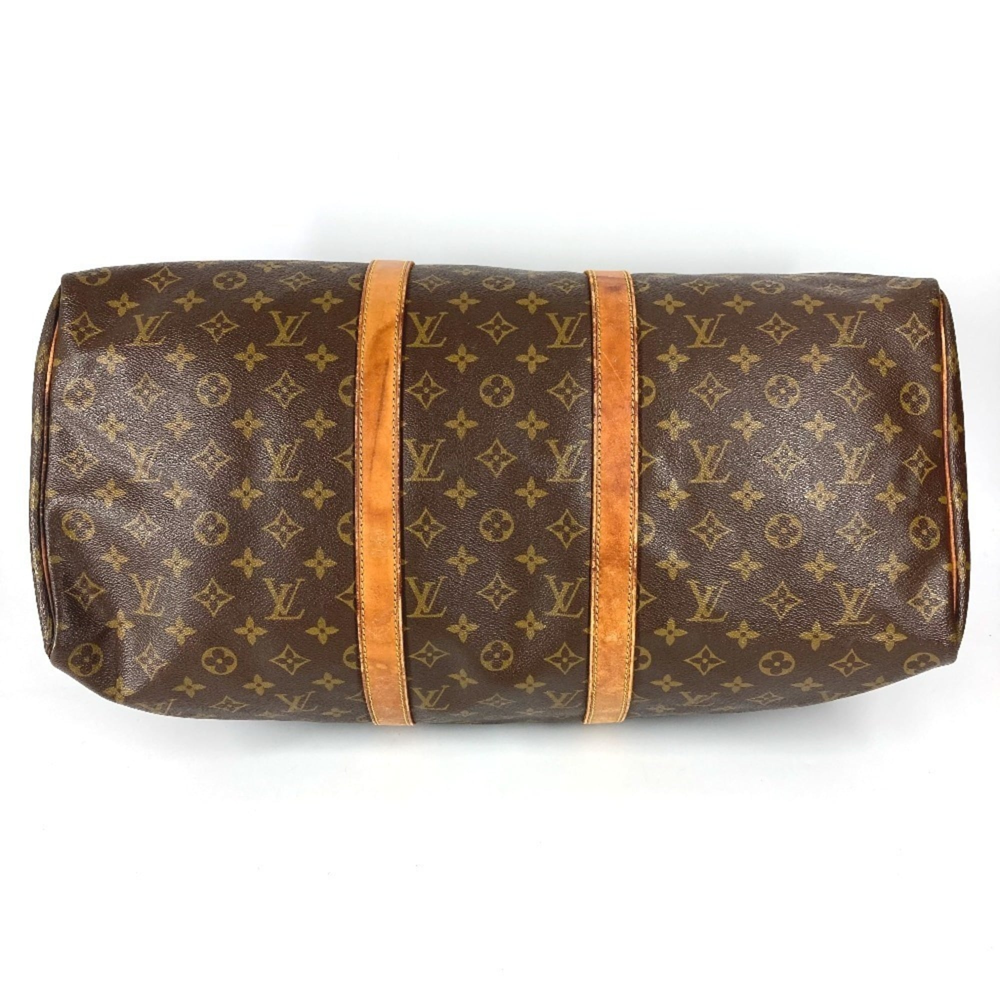 Louis Vuitton Brown Monogram Monogram Boston Bag Handbag (Pre-Owned)