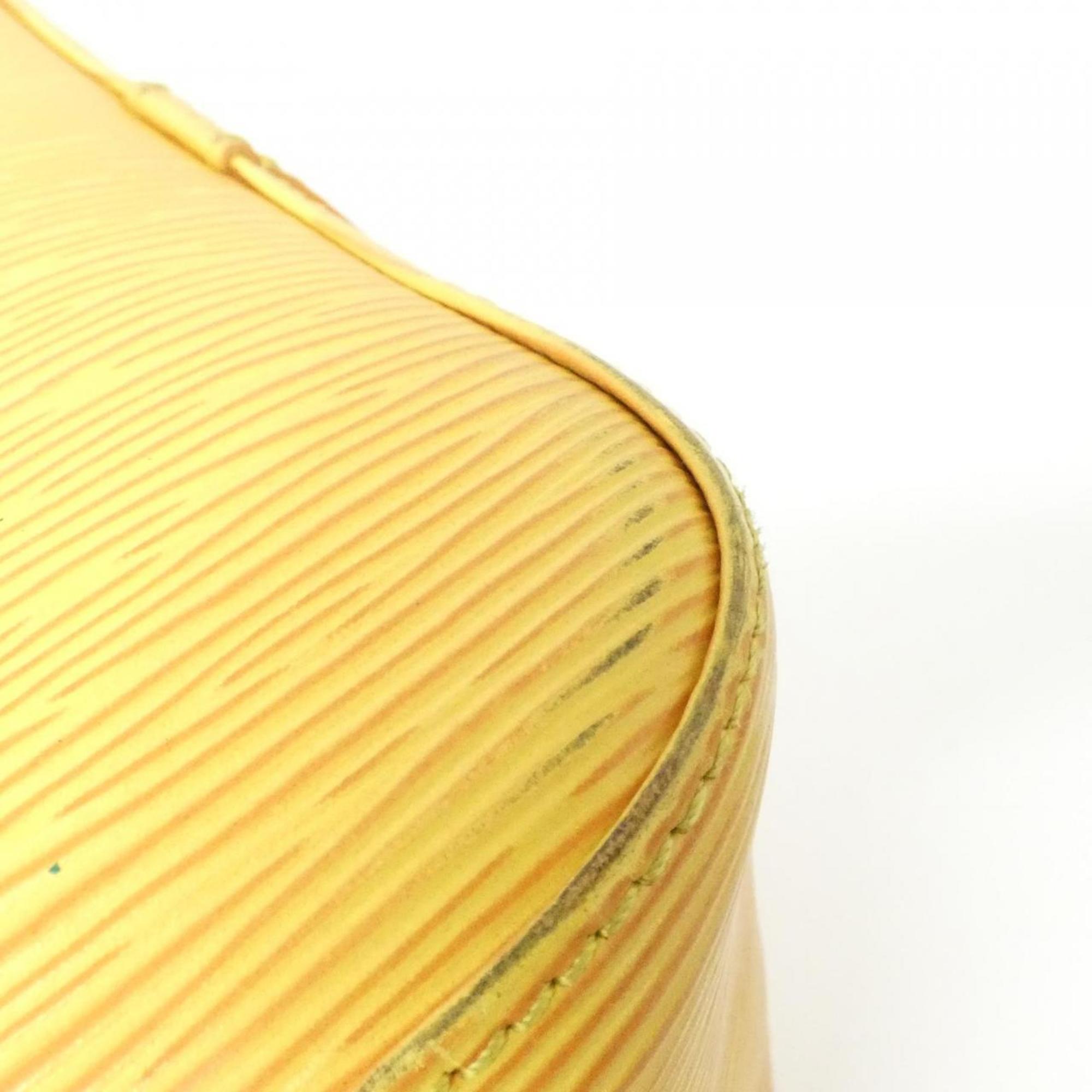 Louis Vuitton Epi Yellow Leather Shoulder Bag (Pre-Owned)