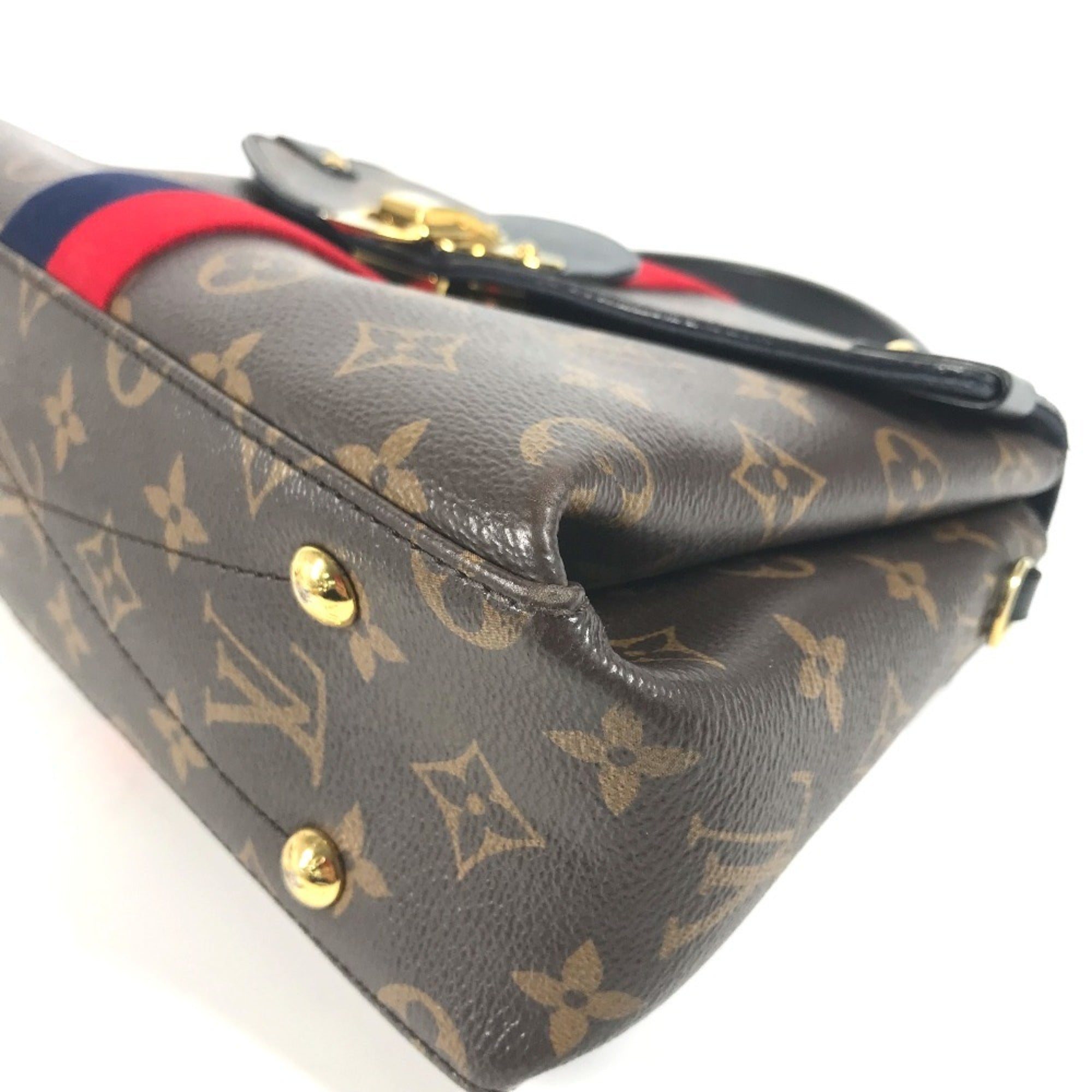 Louis Vuitton Brown Monogram Monogram Handbag Shoulder Bag Tote Bag (Pre-Owned)