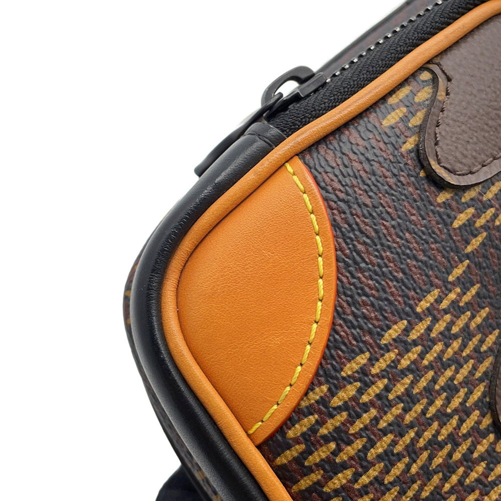 Louis Vuitton Black Damier Canvas Monogram Noir Monogram Shoulder Bag (Pre-Owned)